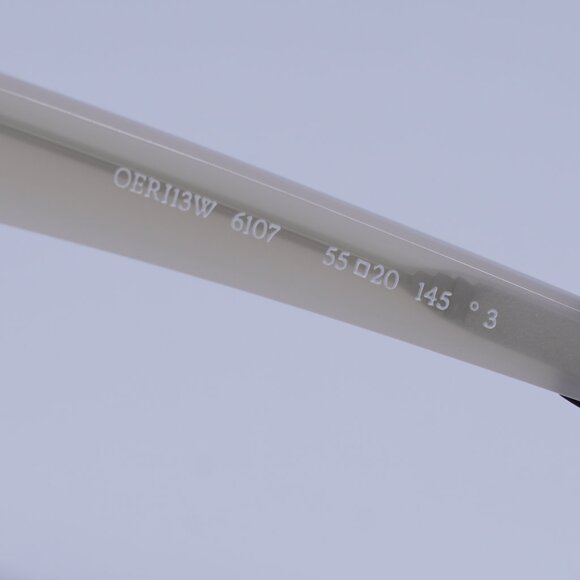 Off-White OERI13W STRATFORD 6107 Sunglasses Beige Square Frame, Grey Lenses - Picture 7 of 9